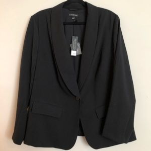 Lane Bryant Black Tailored Stretch Blazer
